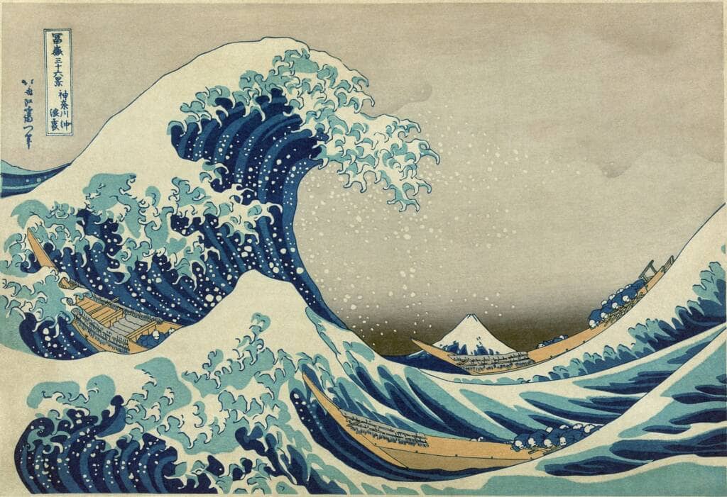Puzzle di Legno FORMAcultura Hokusai Onda Kanagawa
