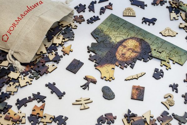 Puzzle Legno FORMAcultura Leonardo da Vinci Gioconda