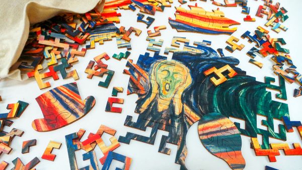 Puzzle di Legno FORMAcultura Munch Urlo