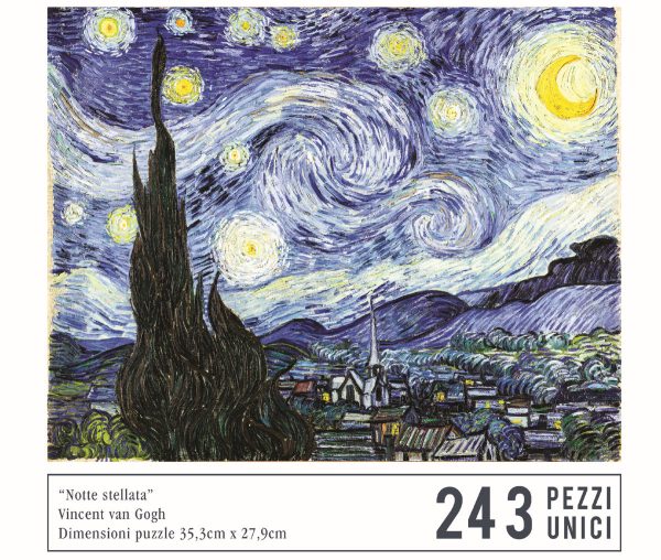 Puzzle di Legno FORMAcultura Van Gogh Notte Stellata