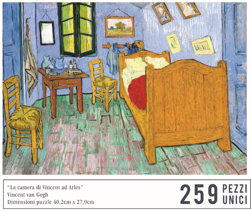 Puzzle di Legno FORMAcultura Van Gogh La Camera Arles