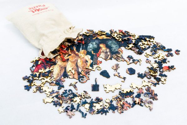 Wooden Jigsaw Puzzle FORMAcultura Botticelli Primavera