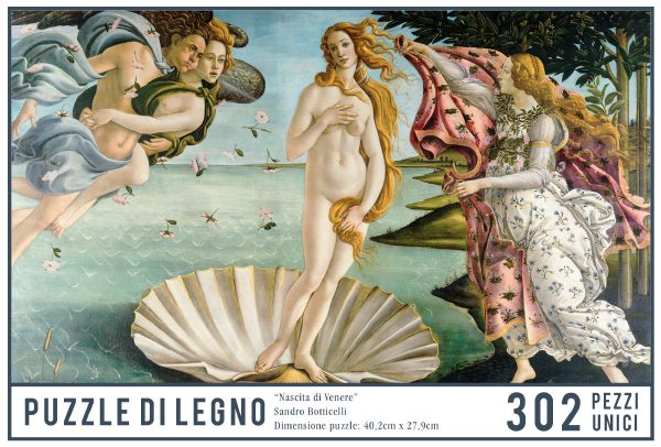Puzzle di Legno FORMAcultura Botticelli Nascita Venere