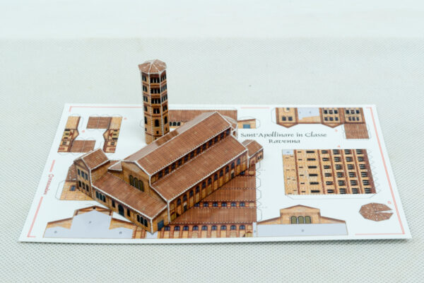 Ravenna - SantApollinare in Classe - modello di carta da costruire - formacultura