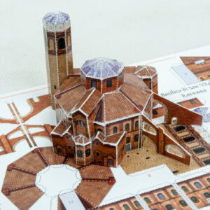 Ravenna - San Vitale - modello di carta da costruire - formacultura