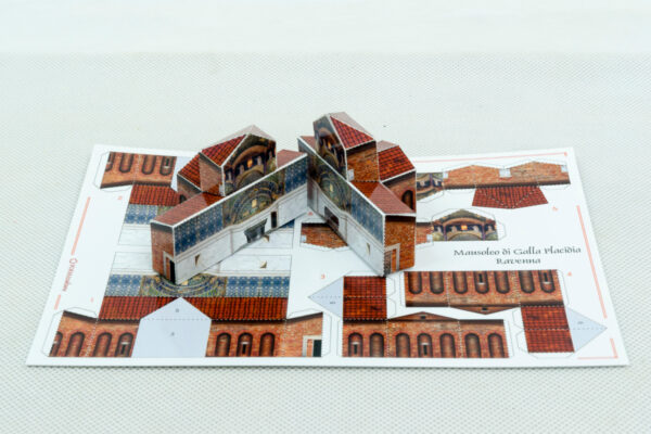 Ravenna - Mausoleo di Galla Placidia - modello di carta da costruire - formacultura