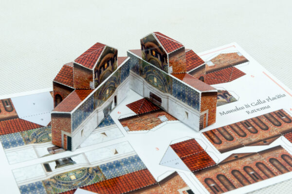 Ravenna - Mausoleo di Galla Placidia - modello di carta da costruire - formacultura