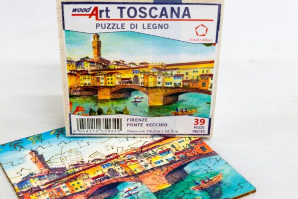 Toscana-Firenze-Ponte-Vecchio-puzzle-di-legno