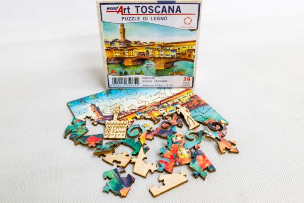 Toscana-Firenze-Ponte-Vecchio-puzzle-di-legno