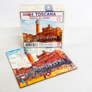 Toscana-Siena-Piazza-del-Campo-puzzle-di-legno