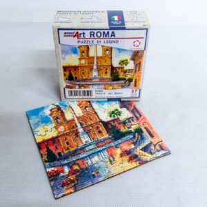 Roma, Piazza Navona, puzzle di legno, FORMAcultura